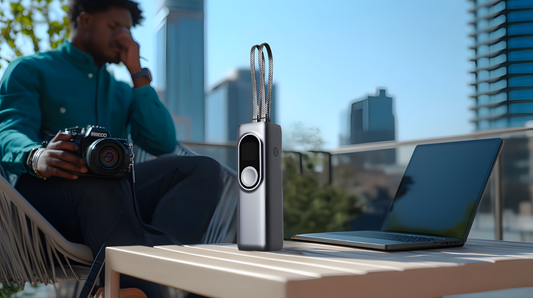 Portable Battery with AC outlets/ Rinecopo